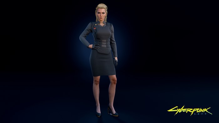 Meredith Stout from Cyberpunk 2077