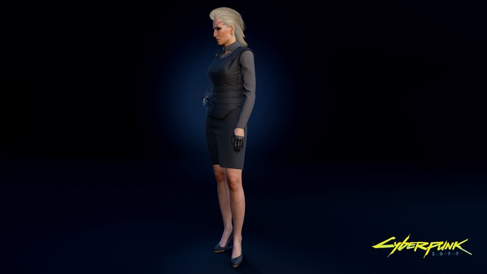 Meredith Stout from Cyberpunk 2077