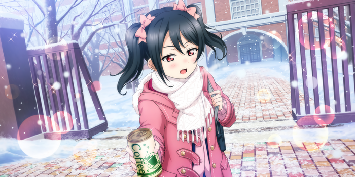 Yazawa Nico from Love Live! Series in Winter