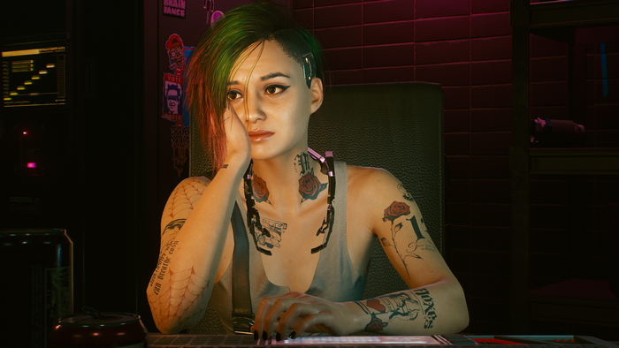 Judy Alvarez from Cyberpunk 2077
