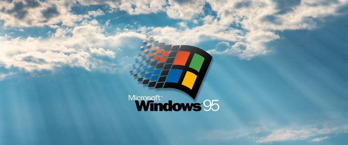 ultrawide, operating system, clouds, Windows 95, HD Wallpaper | Rare ...