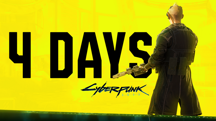 Cyberpunk 2077 countdown: 4 Days