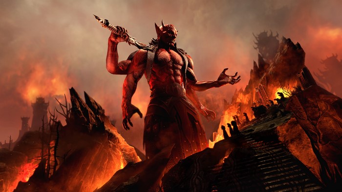 The Elder Scrolls Online Blackwood Daedric Lord