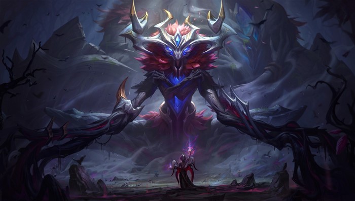 Fiddlesticks from League of Legends in Elder Wood