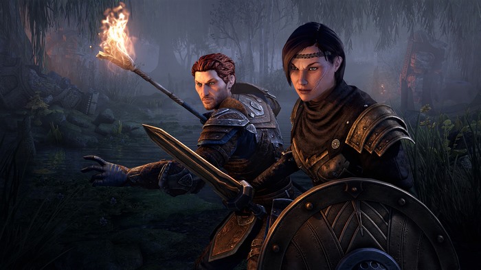 The Elder Scrolls Online Blackwood characters