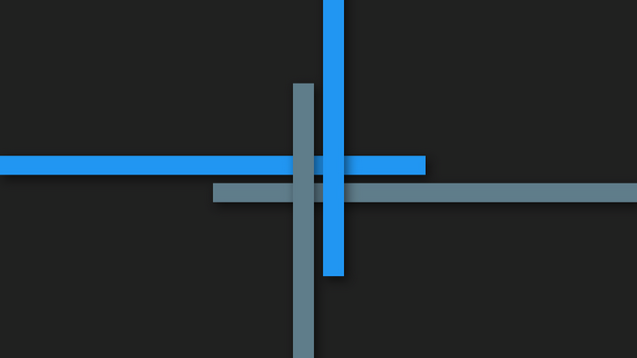 Minimalist Blue and Gray Lines 4K