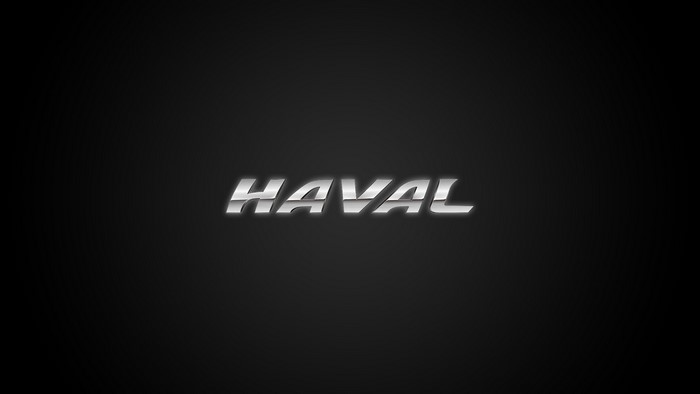 Haval logo on a black background