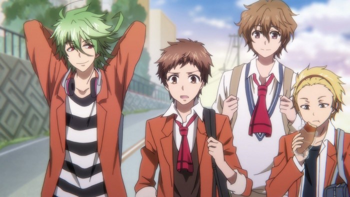 Servamp anime boys walking