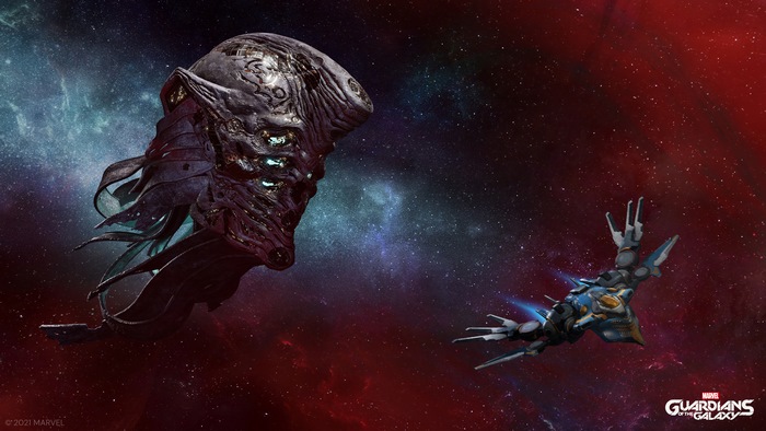 Marvel's Guardians of the Galaxy Spaceship Encounter