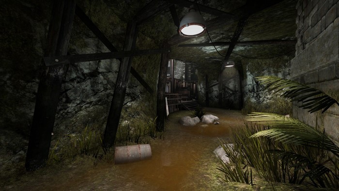 Counter-Strike: Global Offensive cave map environment