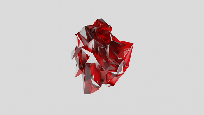 3D Abstract Polygon Art