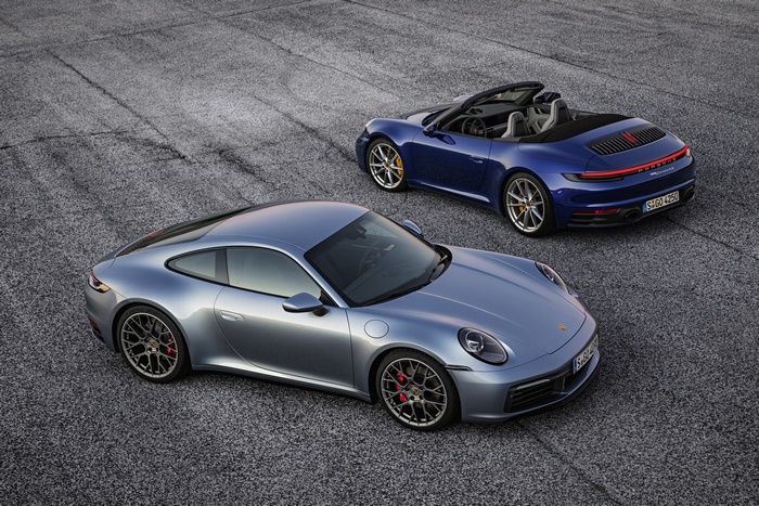 Porsche 911 Carrera 4S Coupe and Cabriolet