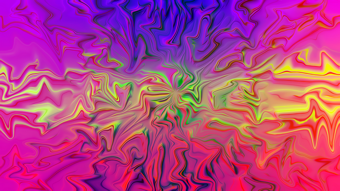 Abstract colorful digital art texture swirls