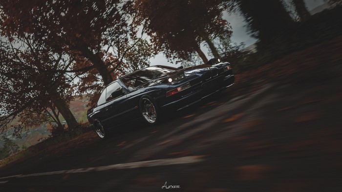 BMW 8 Series E31 with pop-up headlights in Forza Horizon 4