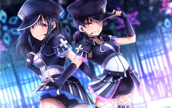 Leah and Sarah Kazuno from Love Live! Series