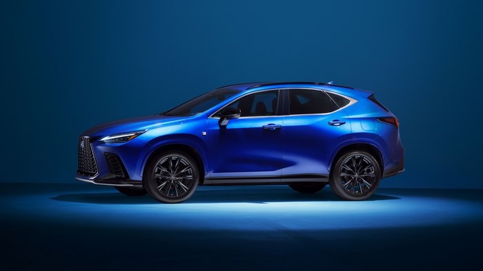 2022 Lexus NX F Sport Blue SUV