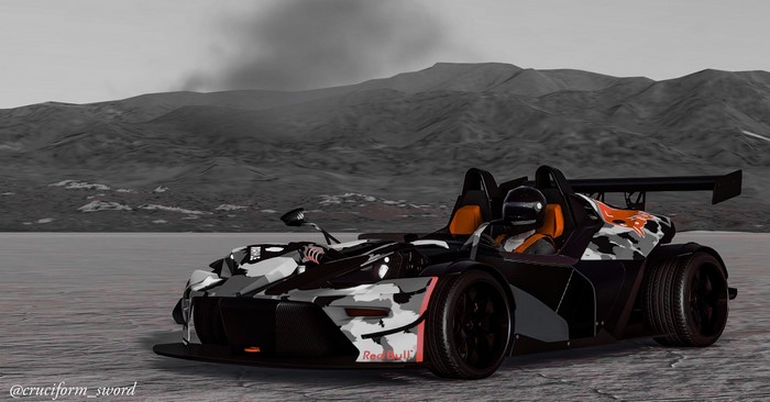 KTM X-Bow from The Crew 2 with Red Bull livery