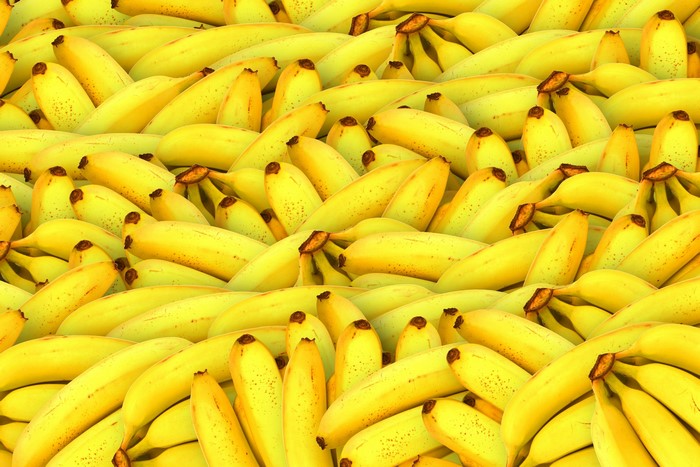 Bunch of yellow bananas