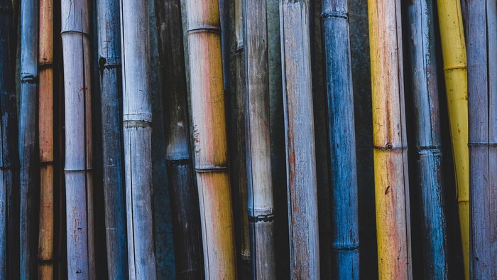 4K Bamboo Wood Texture