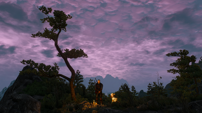 Geralt and Ciri from The Witcher 3: Wild Hunt