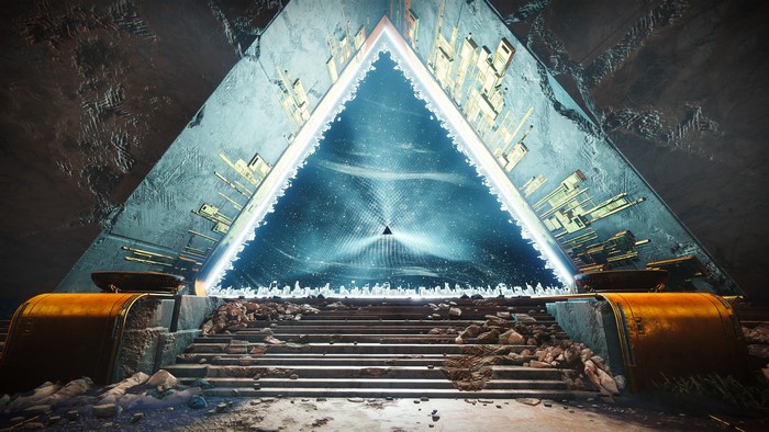 Destiny 2 Pyramid Portal on Mercury