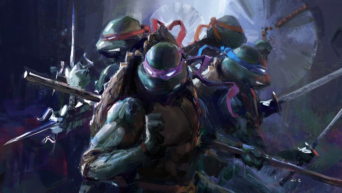 4K Teenage Mutant Ninja Turtles digital art