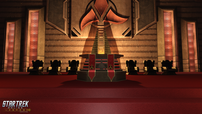 Star Trek Online Klingon Throne Room