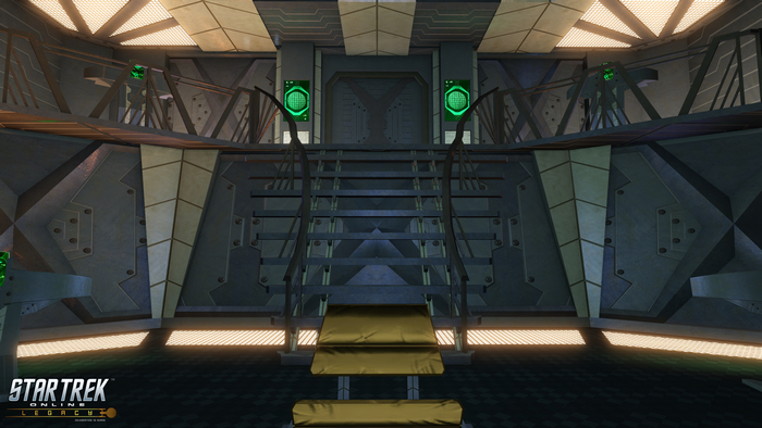 Star Trek Online interior with stairs