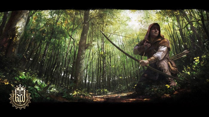 Archer in a forest from Kingdom Come: Deliverance