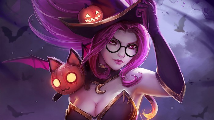 Halloween Janna from League of Legends