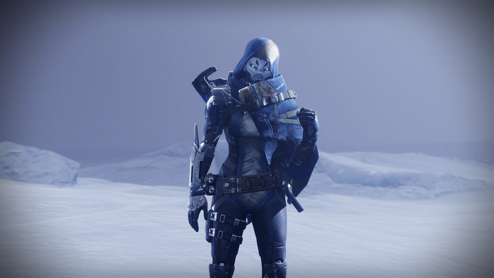 The Exo Stranger from Destiny 2 on Europa