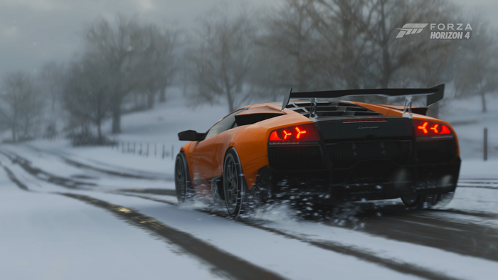 4K Forza Horizon 4 Lamborghini Murcielago in Winter