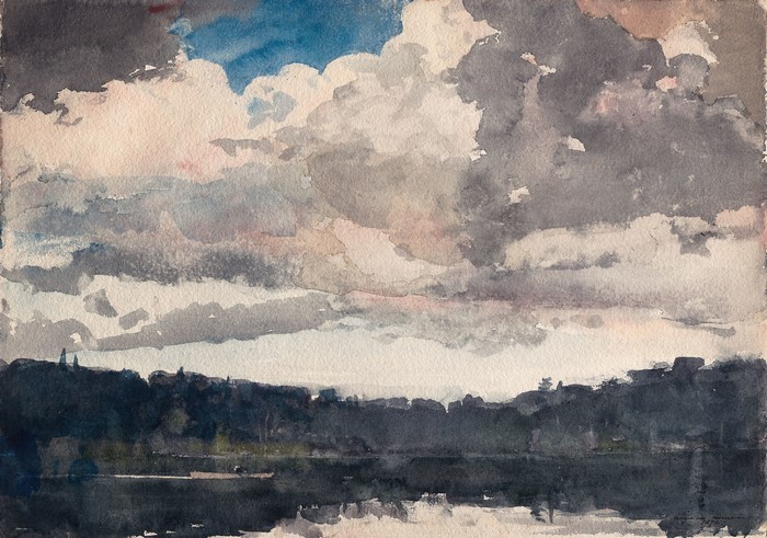 Landscape painting by Winslow Homer