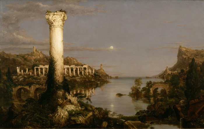 4K painting of classic art by Thomas Cole