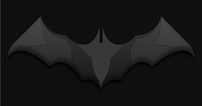 Batman logo with bat wings