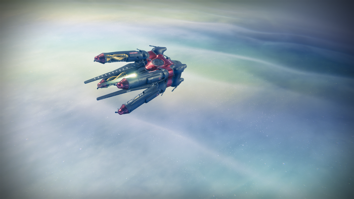 Spaceship from Destiny 2