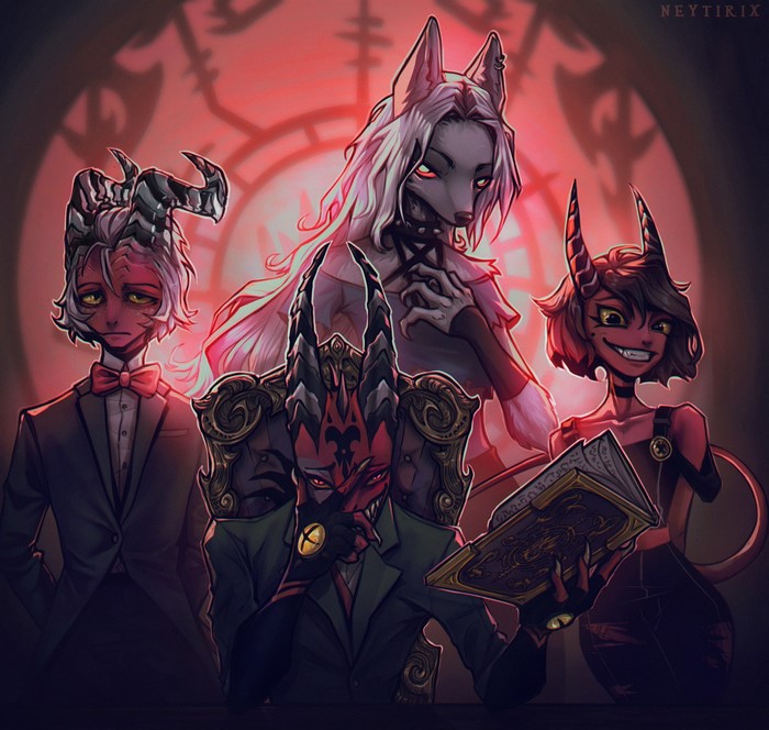 Helluva Boss and Hazbin Hotel Characters