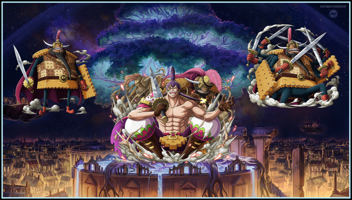 Charlotte Katakuri and Big Mom Pirates from One Piece
