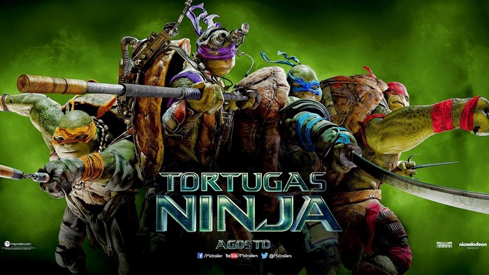 Teenage Mutant Ninja Turtles "Tortugas Ninja" Movie Poster