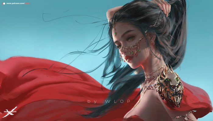 Lylian Fantasy Art by WLOP