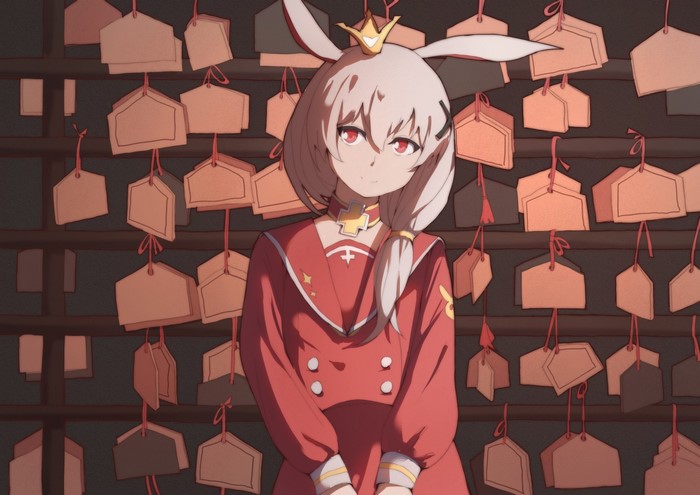Theresa Apocalypse from Honkai Impact 3rd with bunny ears