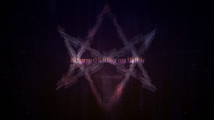 4K Bring Me the Horizon typography abstract