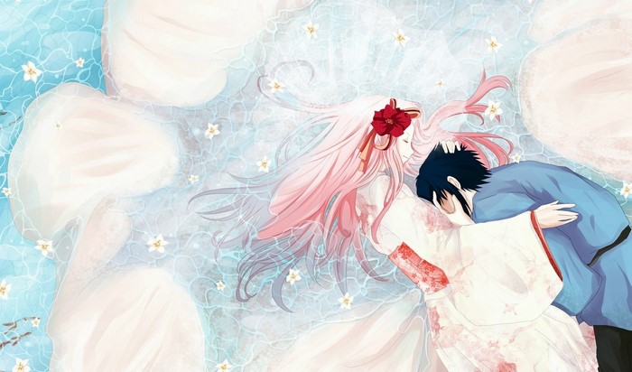 Sakura and Sasuke from Naruto Shippuden