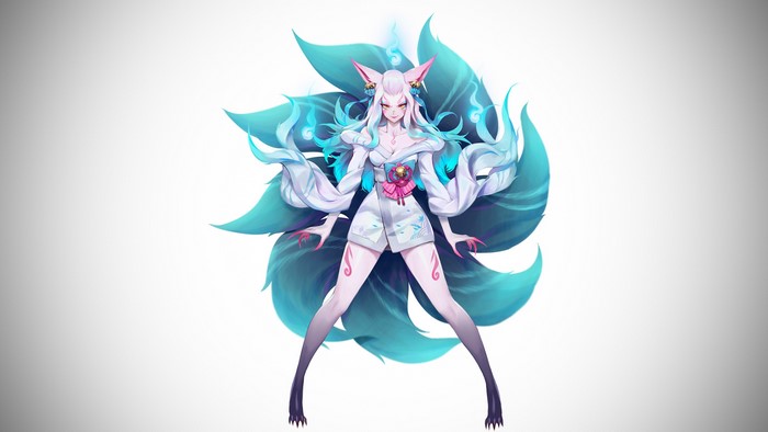 Ahri from League of Legends Spirit Blossom