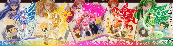 Pretty Cure 4K Anime Girls Magical Girls