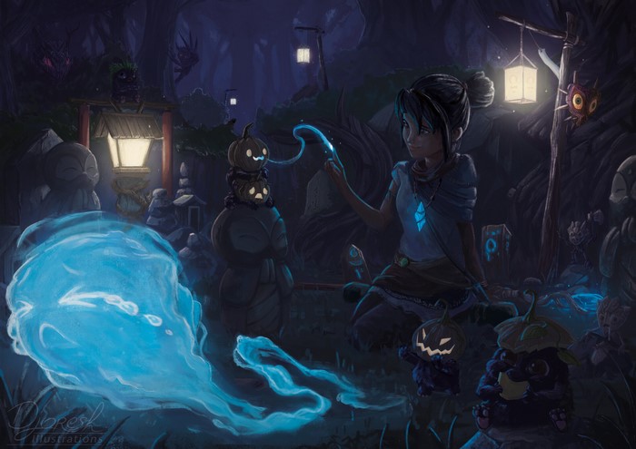 Kena: Bridge of Spirits forest scene