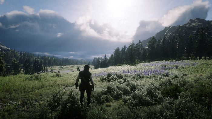 John Marston in Red Dead Redemption 2 Landscape