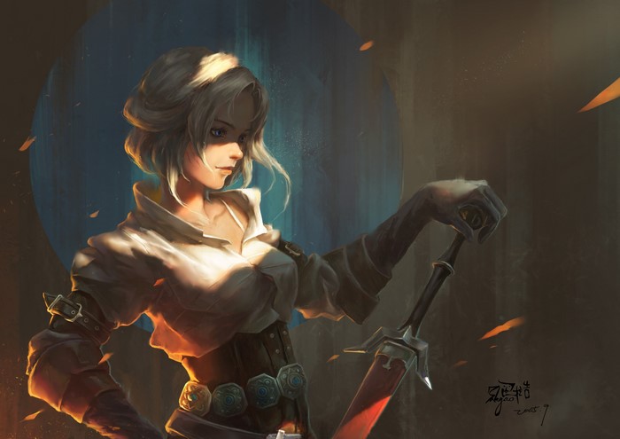 Ciri from The Witcher 3: Wild Hunt