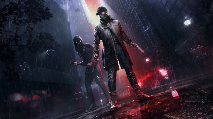 Watch Dogs Aiden Pearce in the Rain