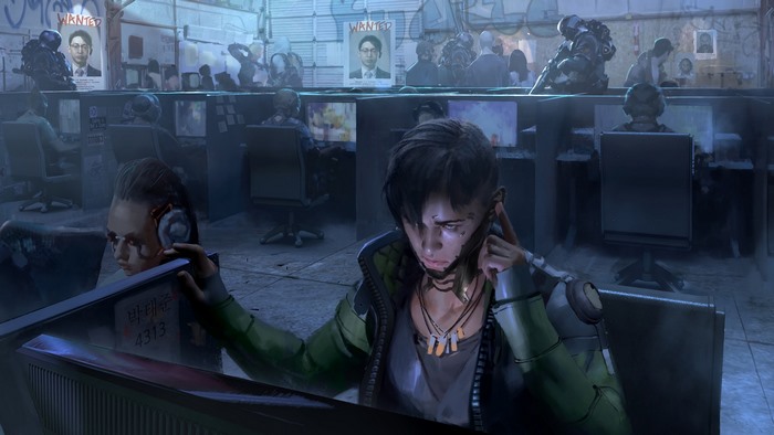Crypto Apex Legends in a Cyberpunk Setting